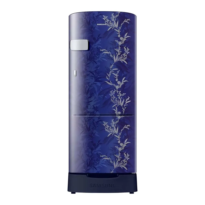 RR20C2Z226U Samsung refrigerator 192 ltr color mystic overlay blue