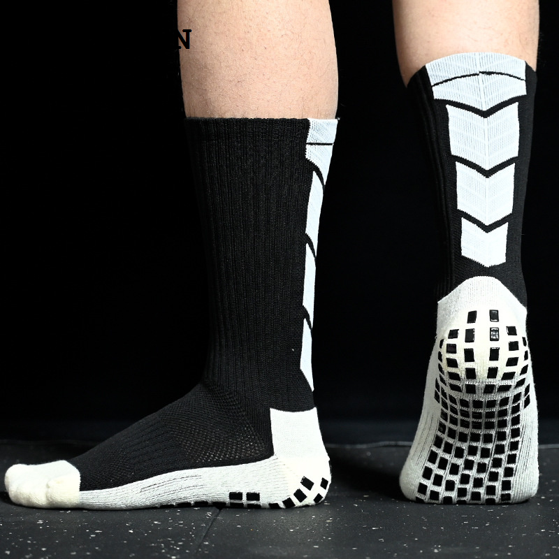 DISICHEN High Quality Pads Grip 2023 Non Men's Soccer Slip Socks Anti Slip for Football Basketball Sports Grip Sock