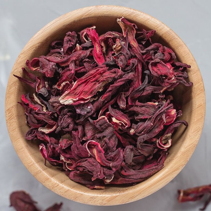 Hibiscus Flower Tea Sawaa Herbal - 50 Grams (Ghanti Ful, Ghanti Phul, Gudhal, Herbal Flower for Wellness)