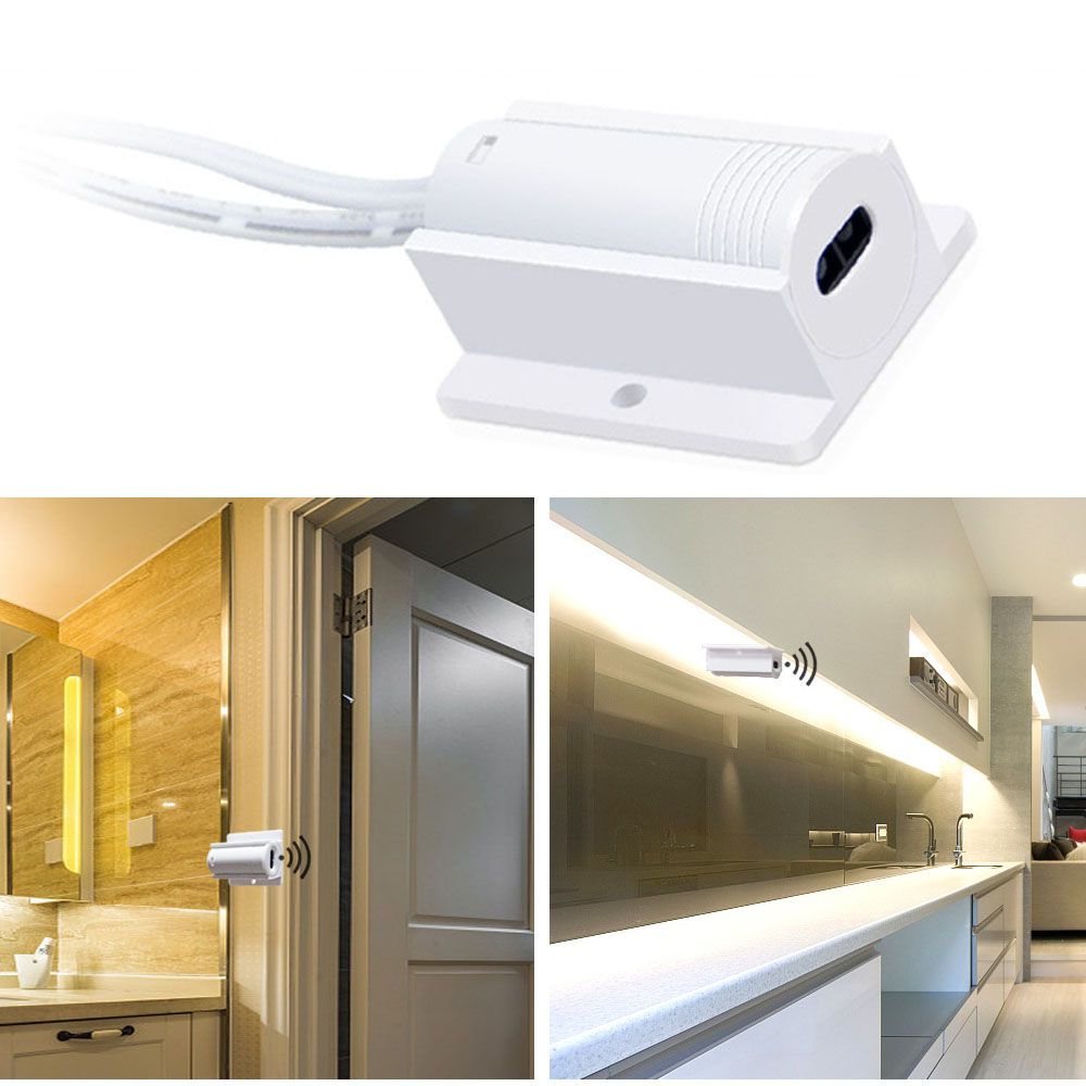 Closet Light Smart Switch Cabinet Light Motion Sensor IR Sensor Switch Hand Sweep Switch Detector