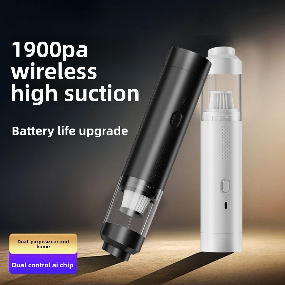 Portable 19000Pa Suction Cordless Car Vacuum Cleaner 2000mAh Rechargeable Handheld Blower Strong Suction Multifunctional Dust Blower Car