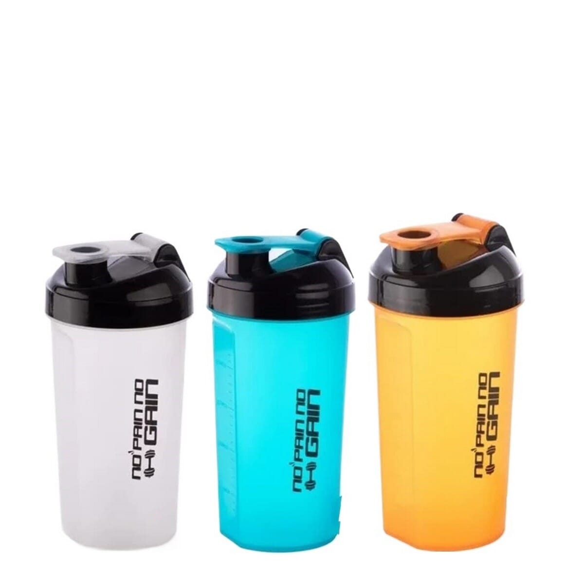 Protein Shaker Bottle with Mixer Ball Shaker 700 ml