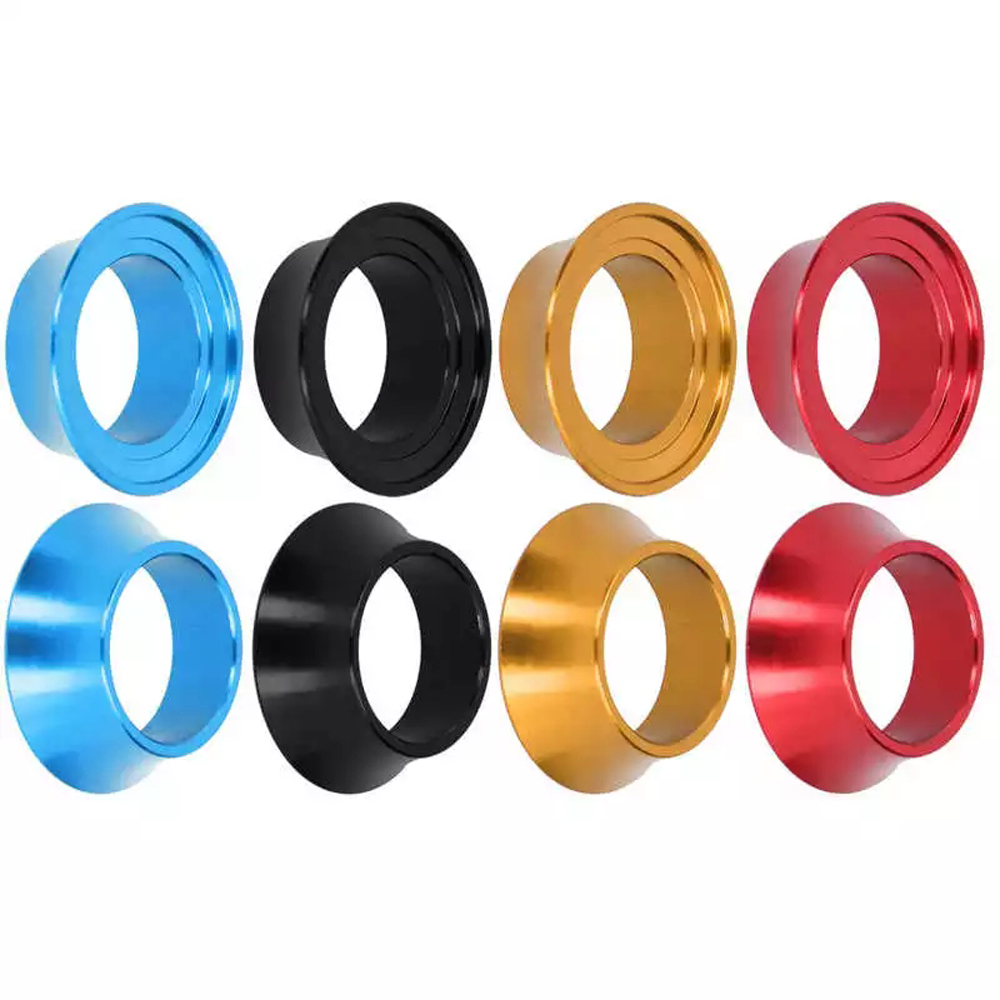 Bike Accessories -/8" Mountain Bike Road Bicycle Conical Spacer Aluminum Alloy Bicycle Fork Washer Headsets Taper Washer Bicycle Headsets Washer Bike Headsets Spacers