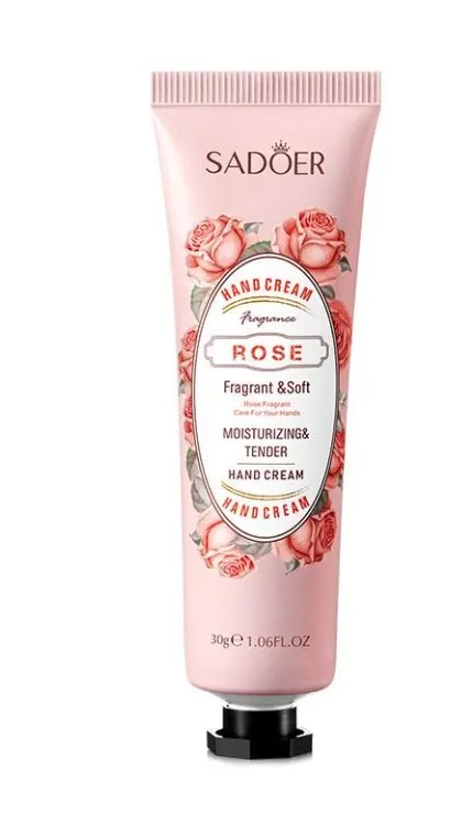 Sadoer Rose Hand Cream 30G Pack of 3 By Bajra Beauty