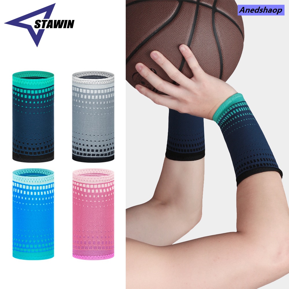 Anedshaop 2 Pcs Sport Wristband Extended Wrist Support Compression Wrist Brace 2025 New Protective for Basketball Volleyball Fitness Weight Lifting