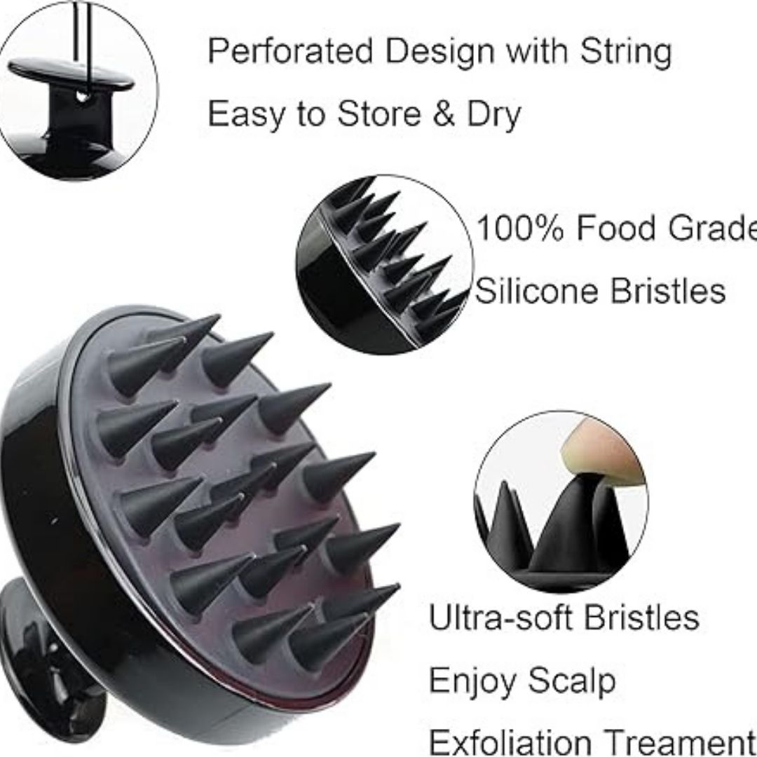 Scalp Care Massager Brush - Stimulate Hair Growth & Relaxation