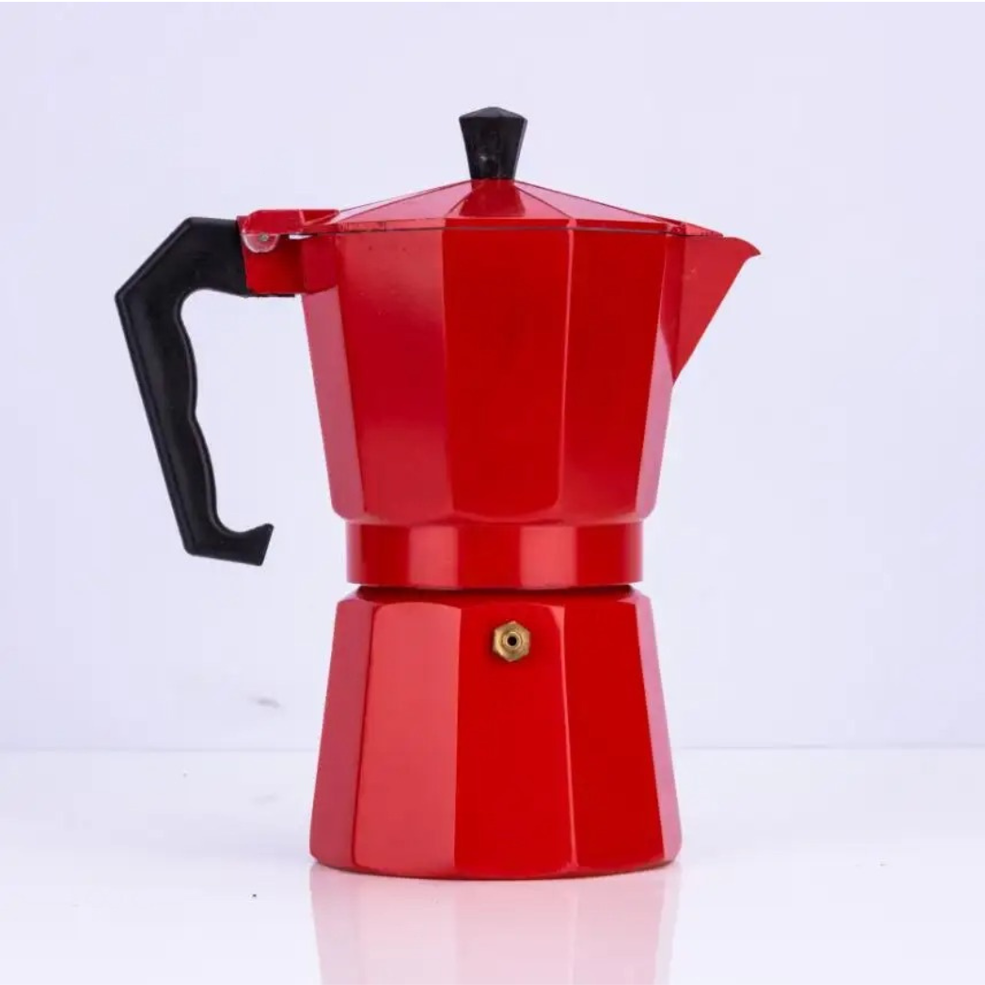 Moka Pot Red/Black 300 ML