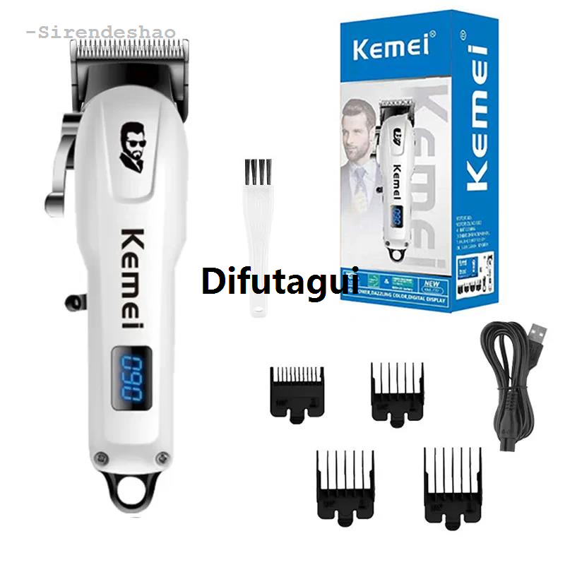 Difutagui Original Kemei mini Barber Hair Trimmer Professional Electric Beard 【2025 Sales promotion Version】 Hair Clipper Rechargeable Lithium Haircut Machine For Men