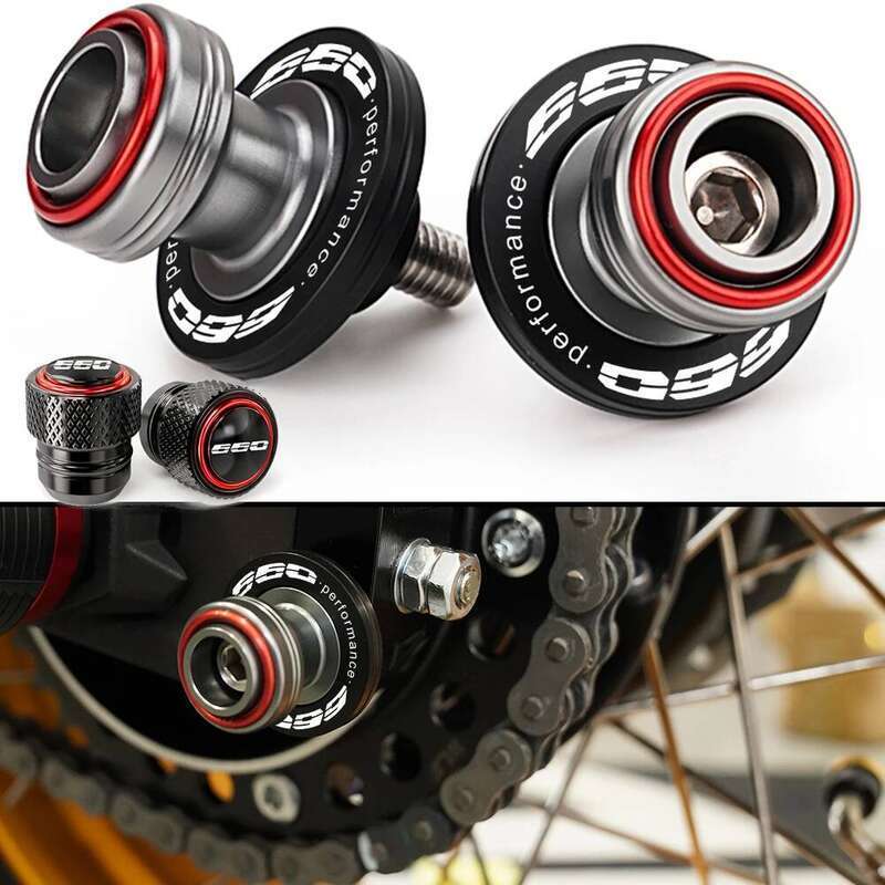 M8 Swingarm For Triumph Trident Tiger Sport Daytona 660 2024 Accessorie Slider Stand Swing Arm Spools vae caps