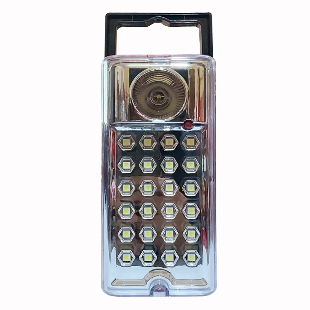 Super Bright 24 SMD + 1W LED Tourch Rechargeable LED Emergency Light
