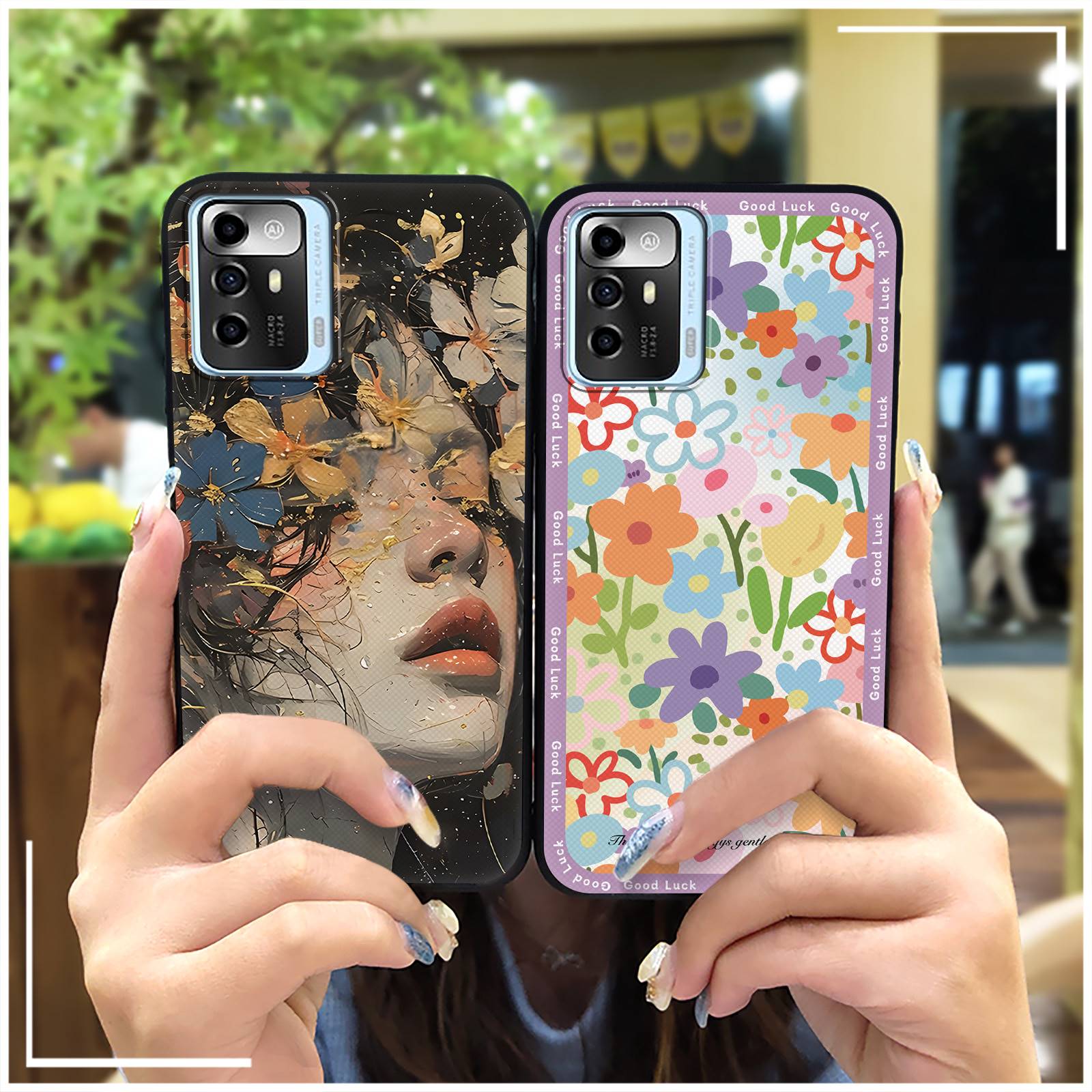 Cartoon Protective Phone Case For Redmi Note14 5G China Waterproof Durable Silicone Anti-knock flower TPU Back Cover