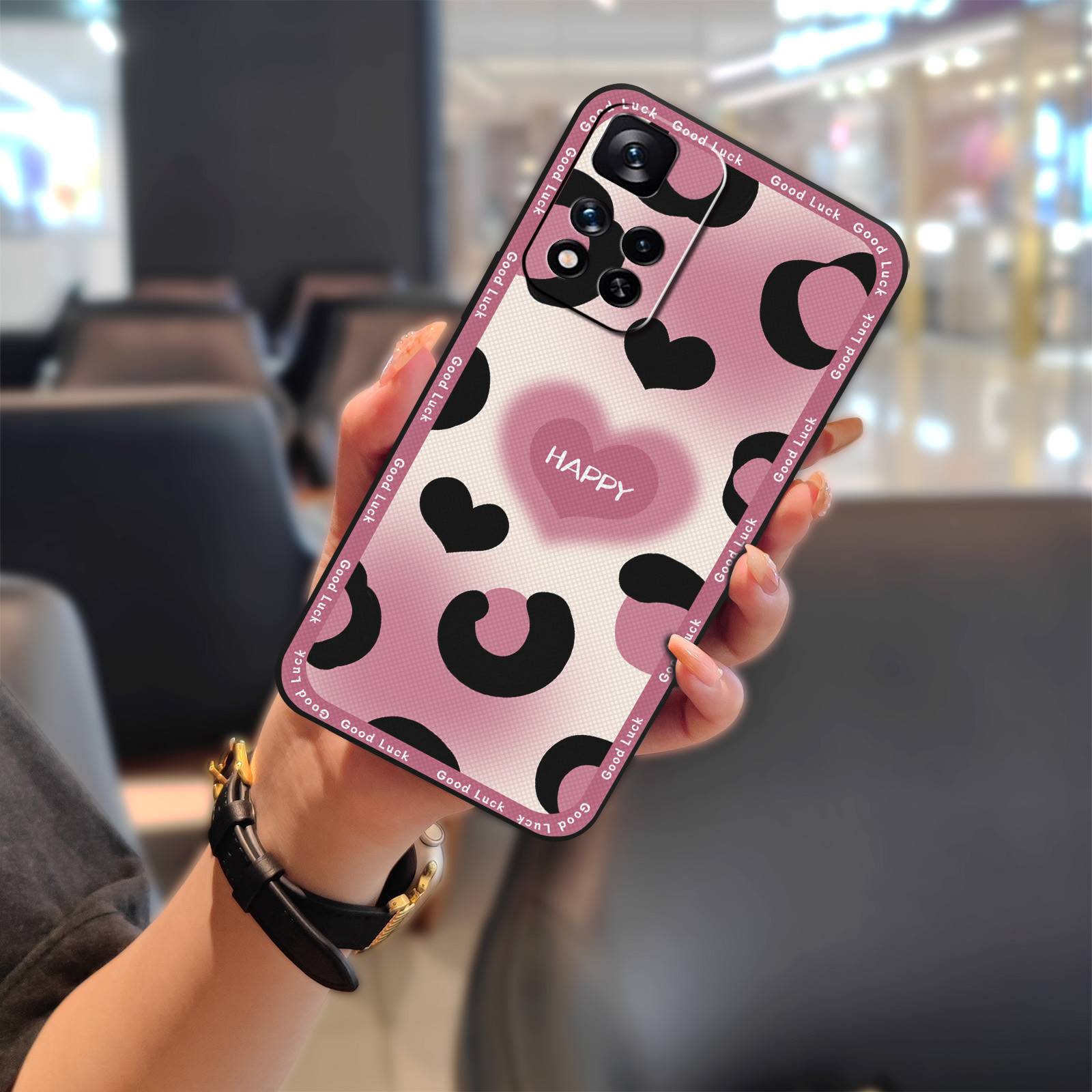 Anti-knock TPU Phone Case For Xiaomi Redmi Note11 Pro 5G/Note11Pro+/Mi11i India/Mi11i seres Full wrap Silicone Cute