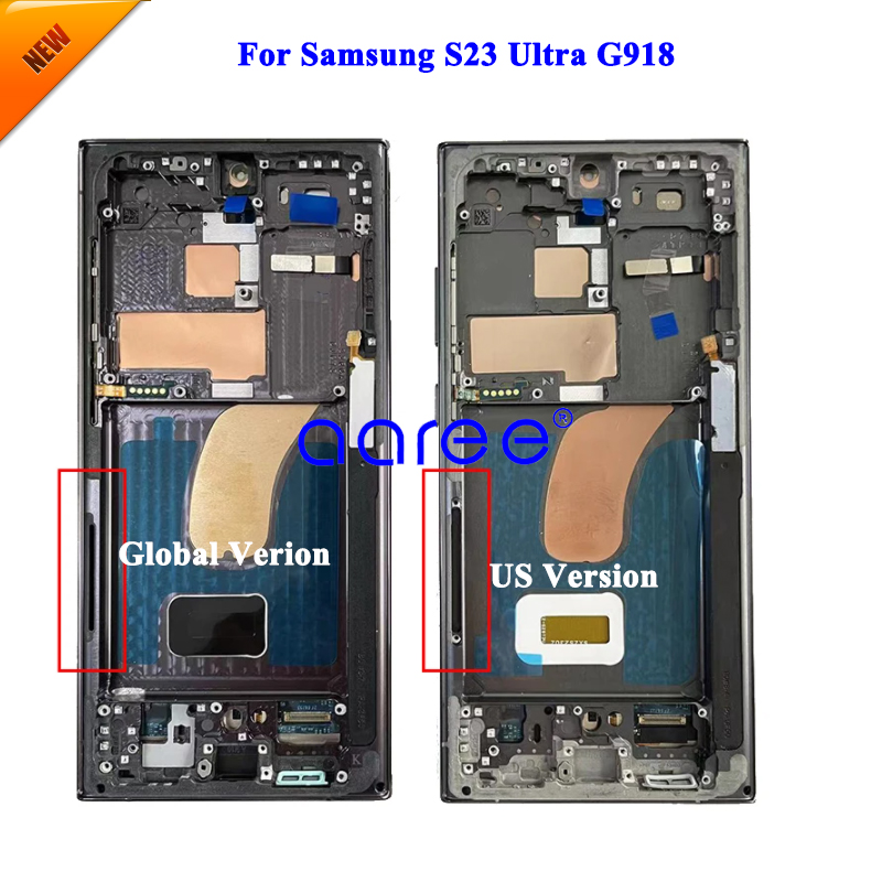 HOT 6.67' AMOMLED OLED LCD Screen For Samsung S23 Ultra 5G LCD For Samsung S23 Ultra S918 LCD Screen Touch Digitizer Assembly