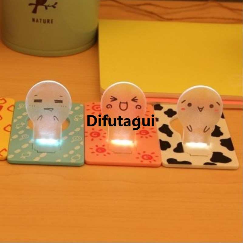 Difutagui Light 12 Christmas baby size night light credit card LED cute VOOMVA Bargain price [VA] mini portable pocket light new table lamp kids gift V