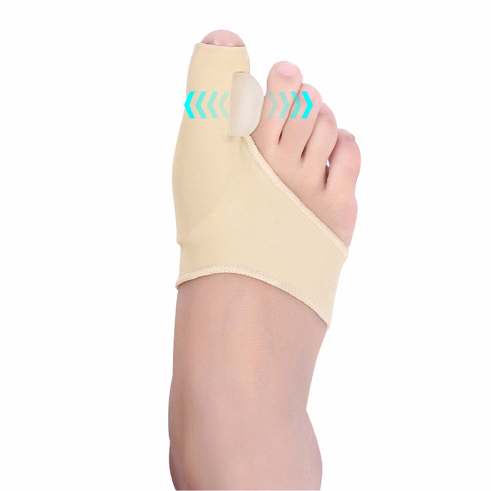 HOT 1Pair Hallux Valgus Correction Braces Big Toe Separators Orthopedic Bunion Corrector Socks Toes Separator Size S/L