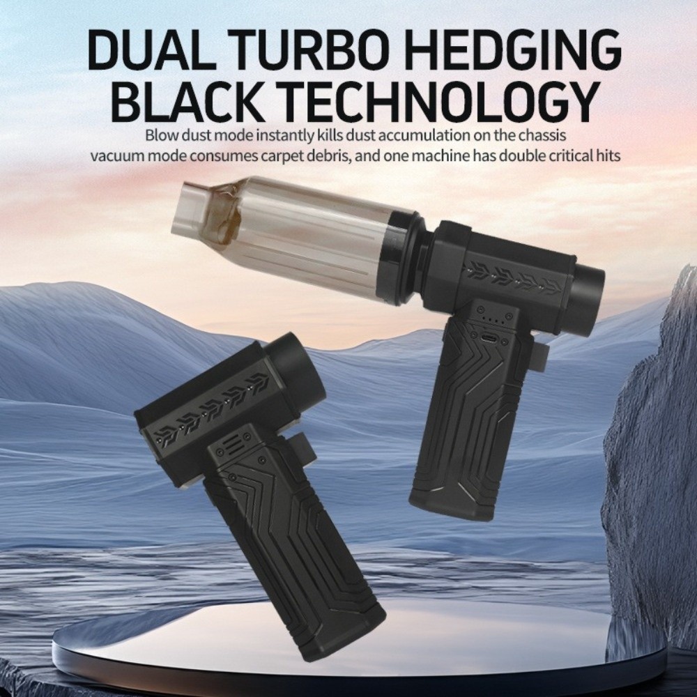 Mini Max.600g Thrust Electric Air Blower Adjustable Wind Speed Brushless Motor Turbo Jet Fan Violent Car Blower