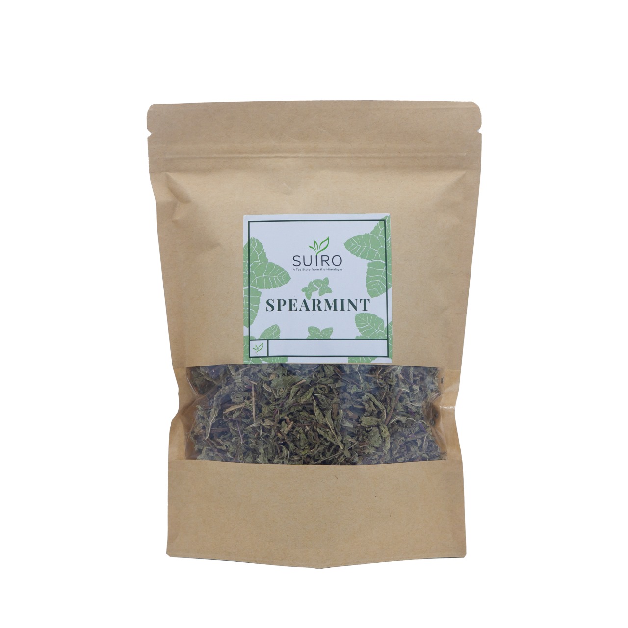 Spearmint Tea For Hormonal Imbalance, Weight Loss, PCOD/PCOS, Acne, And Reduces Facial Hair - 25 PCS Tea Bags Kraft Pack - Suiro Teas
