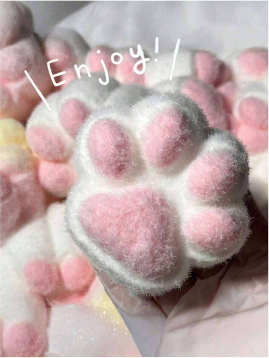 2Pcs Paw, Toys,[2025 New] Oversized Cat Paw Design, Slow Rebound Stress Relief Toy, Cute Creative Gift, Taba Squishy Toys(Random)