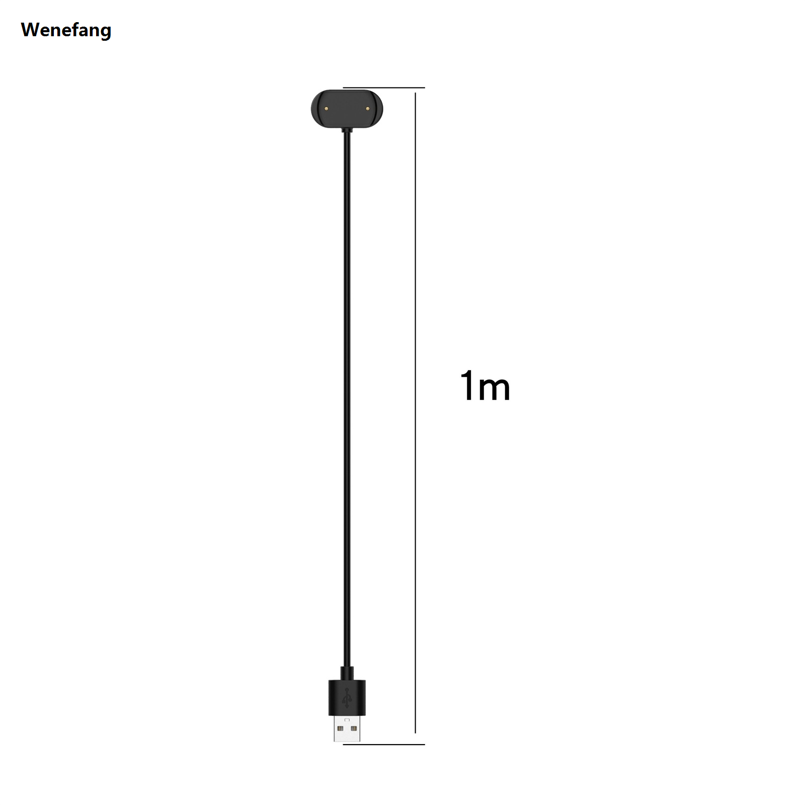 Wenefang (Ready Stock)For Amazfit GTR 3 / GTR 3 Pro / Profesional GTS 3 Smart Watch Charging Cable, Length:1m