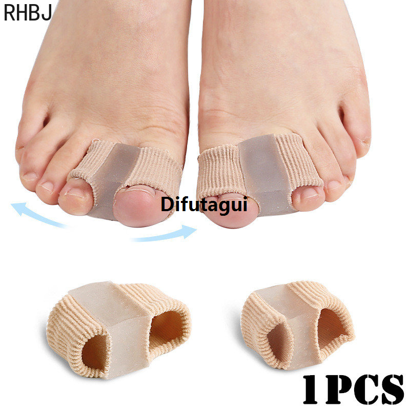 Difutagui RHBJ 1Pcs Silicone Toe Spreader Finger Separator Bunion Valgus Bargain price Corrector Thumb Correction Straightener Foot Care Orthopedic