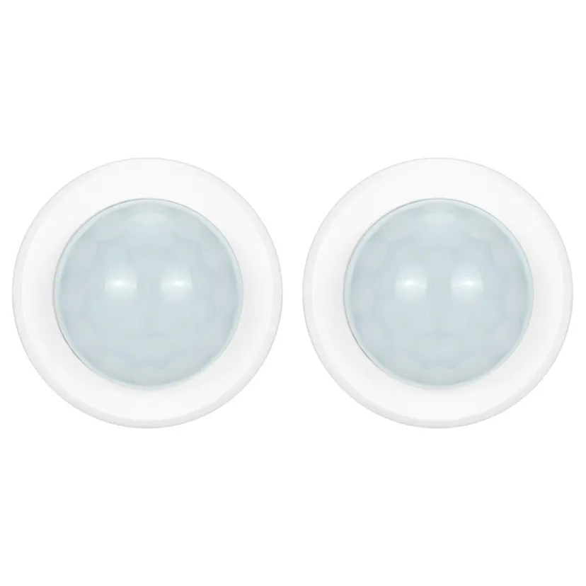 fasdaga 2X Movement Body Sensor Zigbee 3.0 Tuya Mini Smart Human Motion PIR Transducer Smart Life Wireless Connection Light(C)