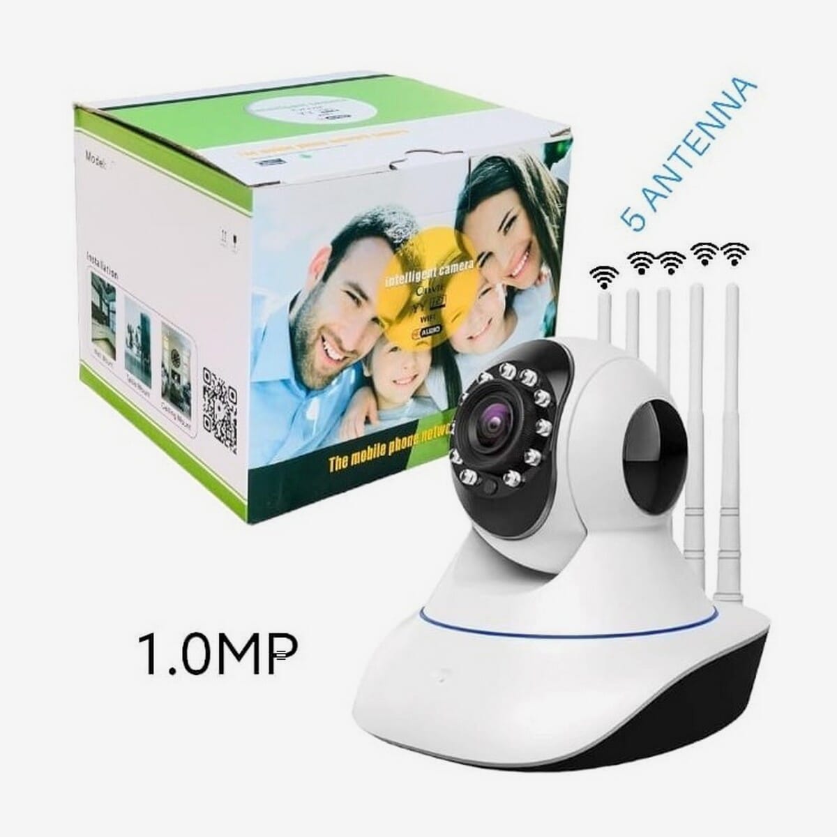 Security Camera 1080P Wireless Wifi CCTV Camera(1.0 MP)