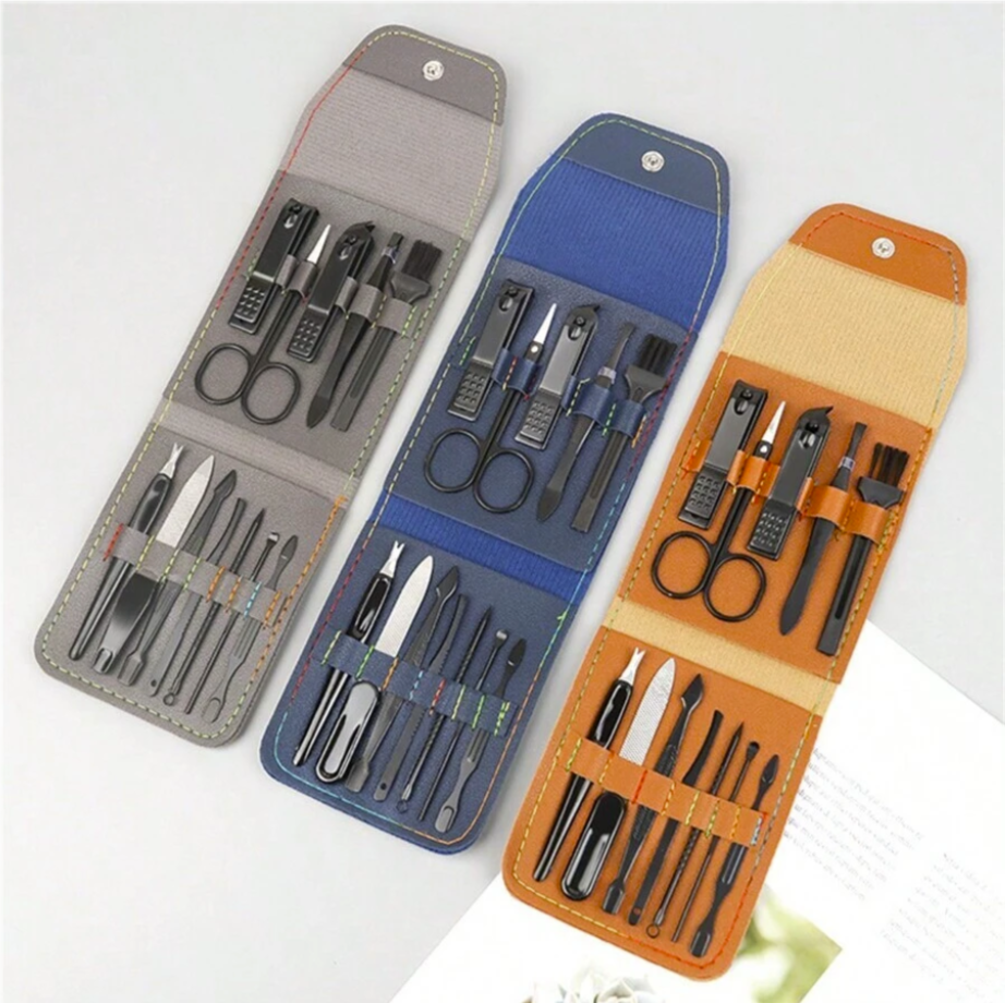 12 Pieces Nail Clipper Manicure & Pedicure Tools