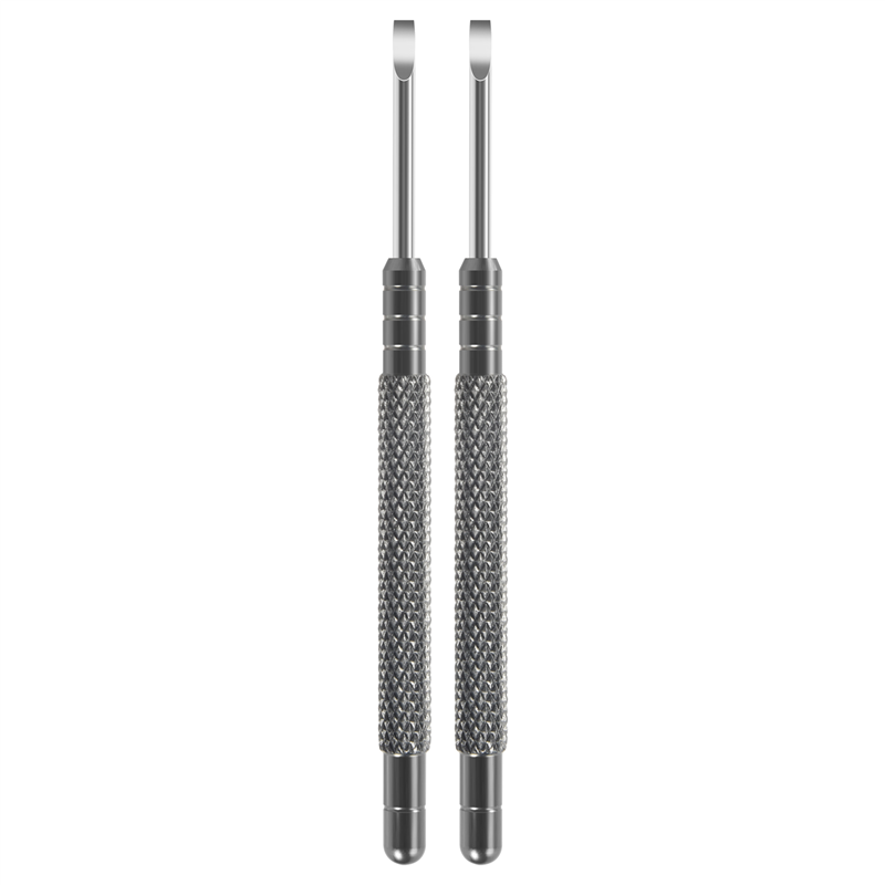 NAMUNY 2 Pack Metal Watchmaker Repair Tool Watch Hand Remover Tools Levers with Flat Blade