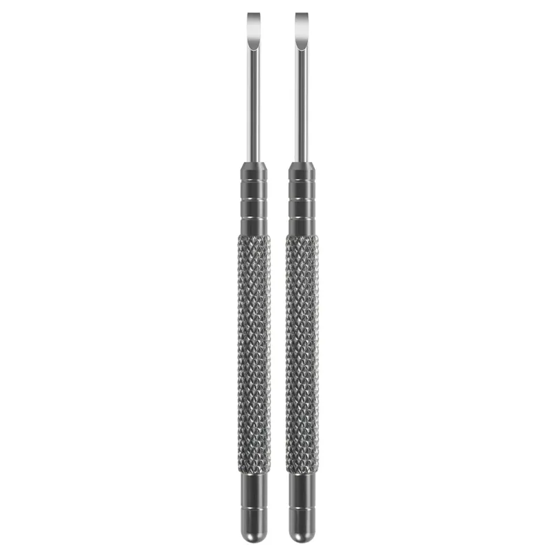 NAMUNY 2 Pack Metal Watchmaker Repair Tool Watch Hand Remover Tools Levers with Flat Blade - image 1