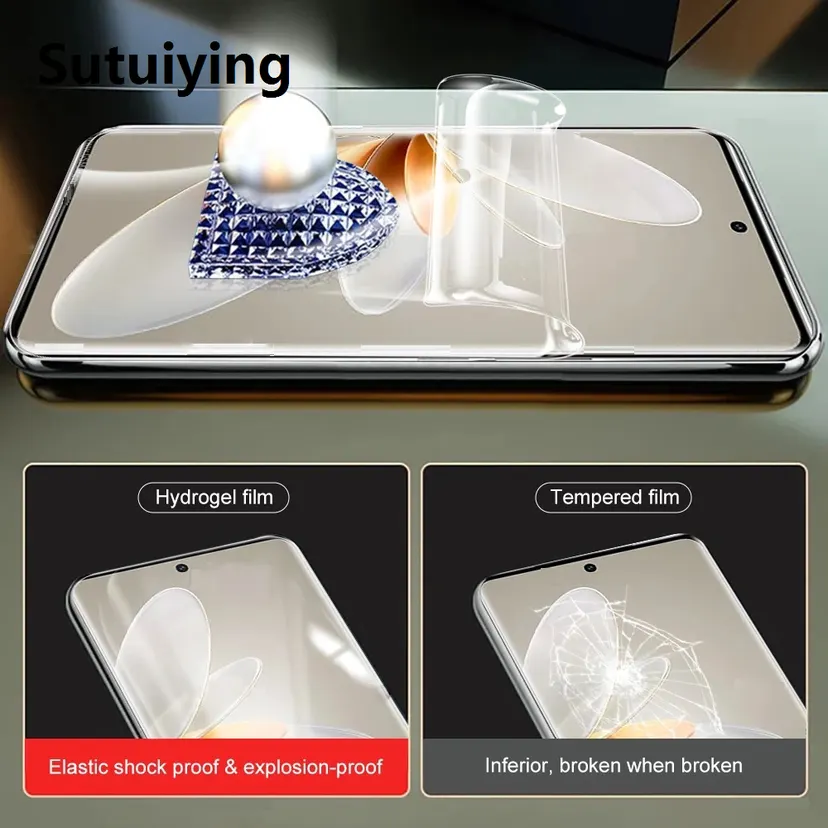 Sutuiying New style Fashion IQOO 10 9 9T 8 Pro 11 Neo 7 6 5 SE फिल्मको लागि Vivo X80 Lite X90 X70 X60 X50 Pro Plus स्क्रिन प्रोटेक्टरको लागि सुरक्षात्मक फिल्म