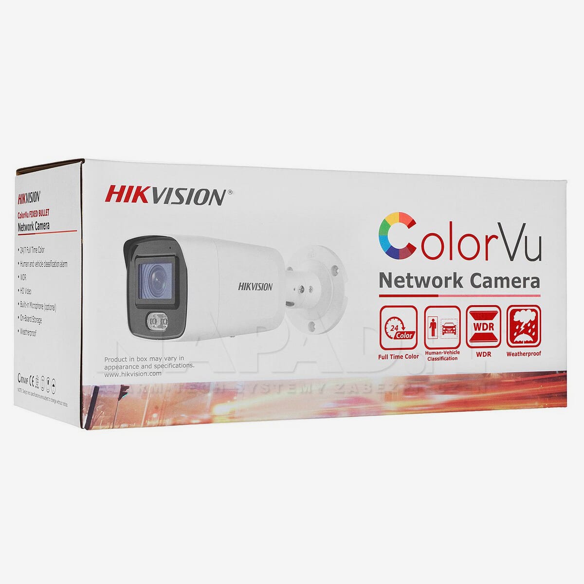 4 MP ColorVu Fixed Mini Bullet Network Camera DS-2CD2047G2-LU(6mm)