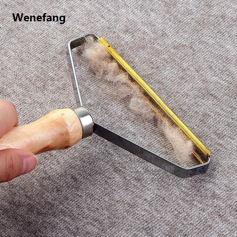 Wenefang transparent bag Lint Remover Clothing Hair Remover Brush Dog And Cat Cleaning Dogs Lint Rollers Brushes Carpet Scraper For Cat Wool Collection