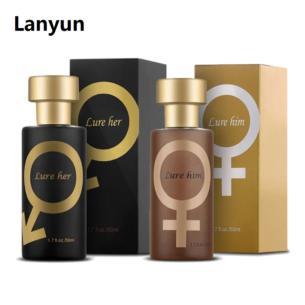 Lanyun Fun Long Lasting Effective Men Women Charming Lure Her/Him 2025 Pheromone Perfume Pocket Size Glamor Perfume Dating Supply