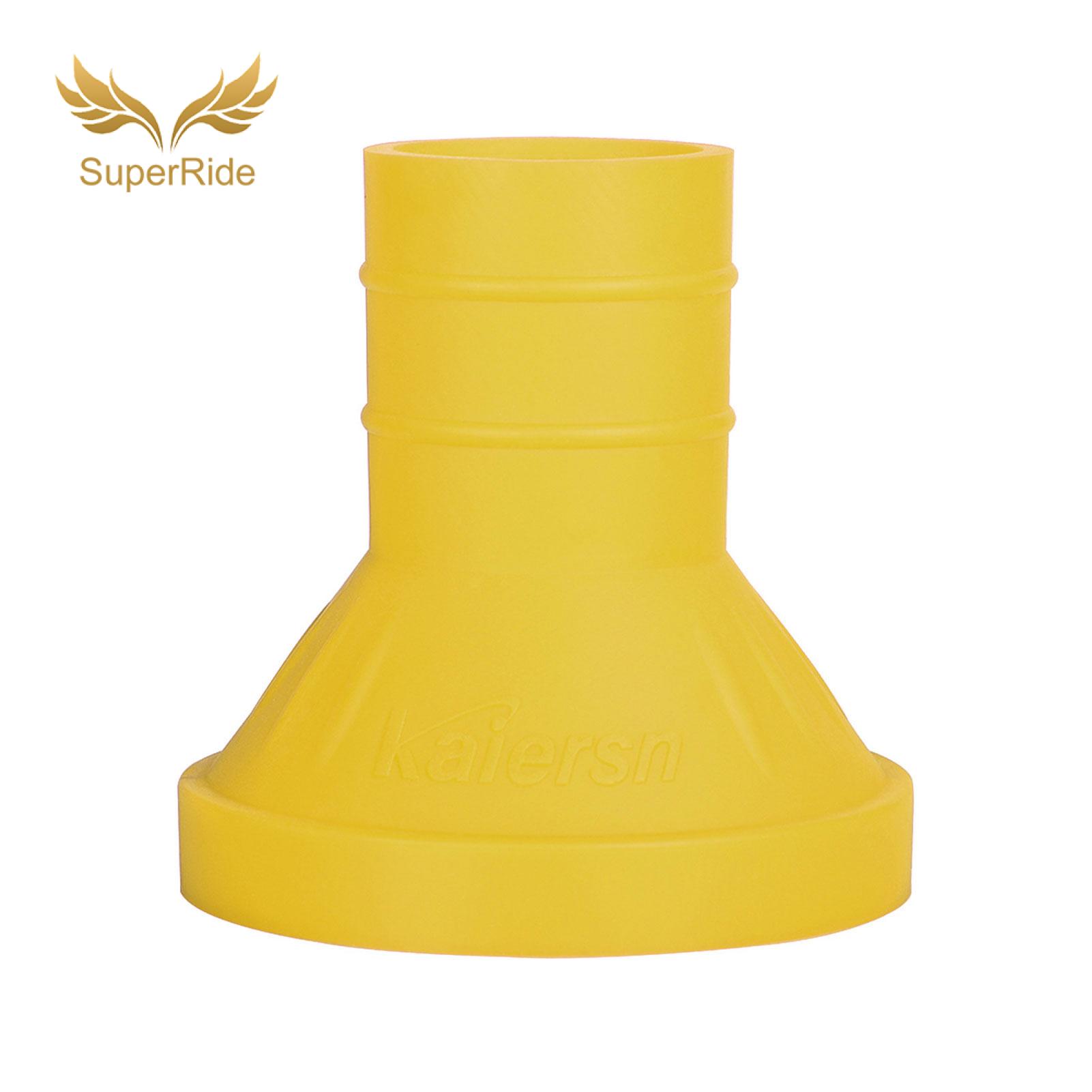SuperRide Wear-resistant Golf Ball Collector Silicone Golf Ball Retriever with Suction Cup - Easy Putter Grip Ball Picker for Park for Golfers