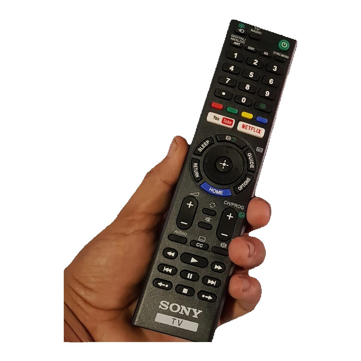 Sony TV Remote(Big With Netflix and Youtube Support)