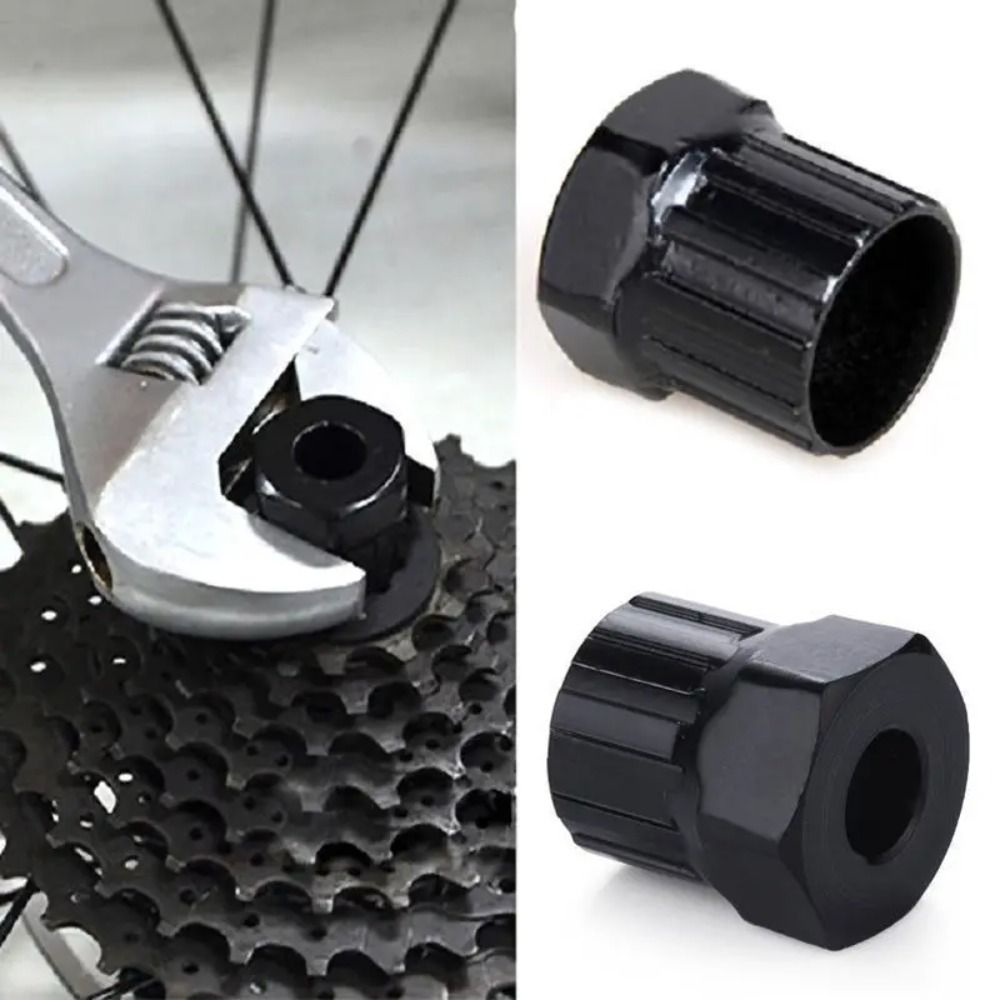 New Carbon Steel Bike Flywheel Remover Tool Bicycle Accessories Bike Repair Tool Lockring Remover Tool Black Bicycle Repair Tools