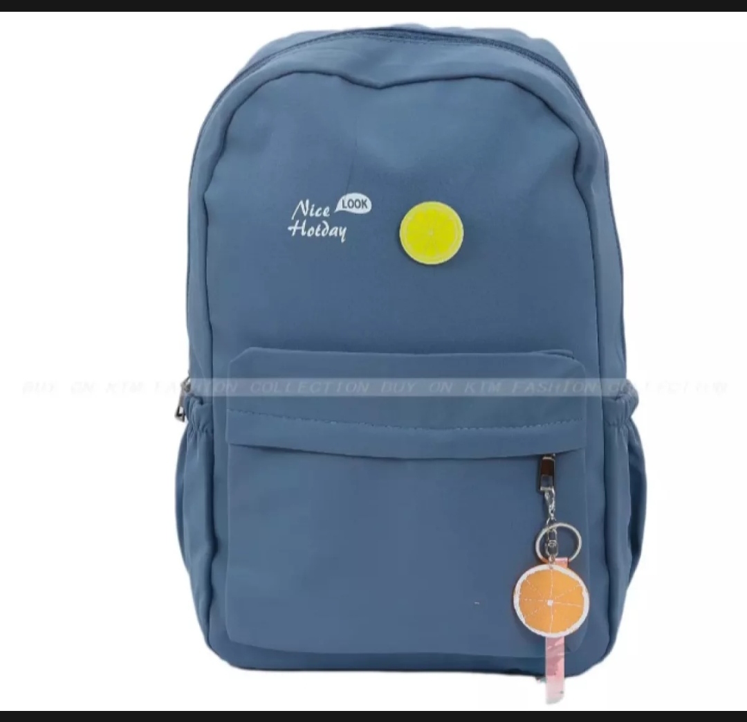 Korean Style Shoulder Women School/College Waterproof Nylon Casual Backpack