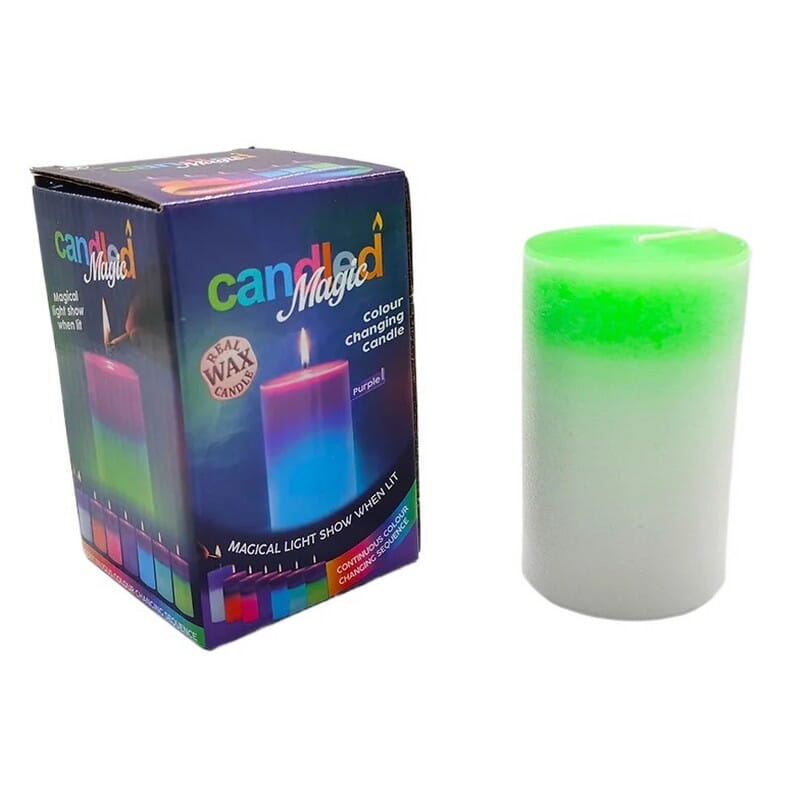 Magic Colour Changing Wax Candles Colorful LED Light Home Lighting New Type Romantic Real Flameless Flickering Holiday Candle