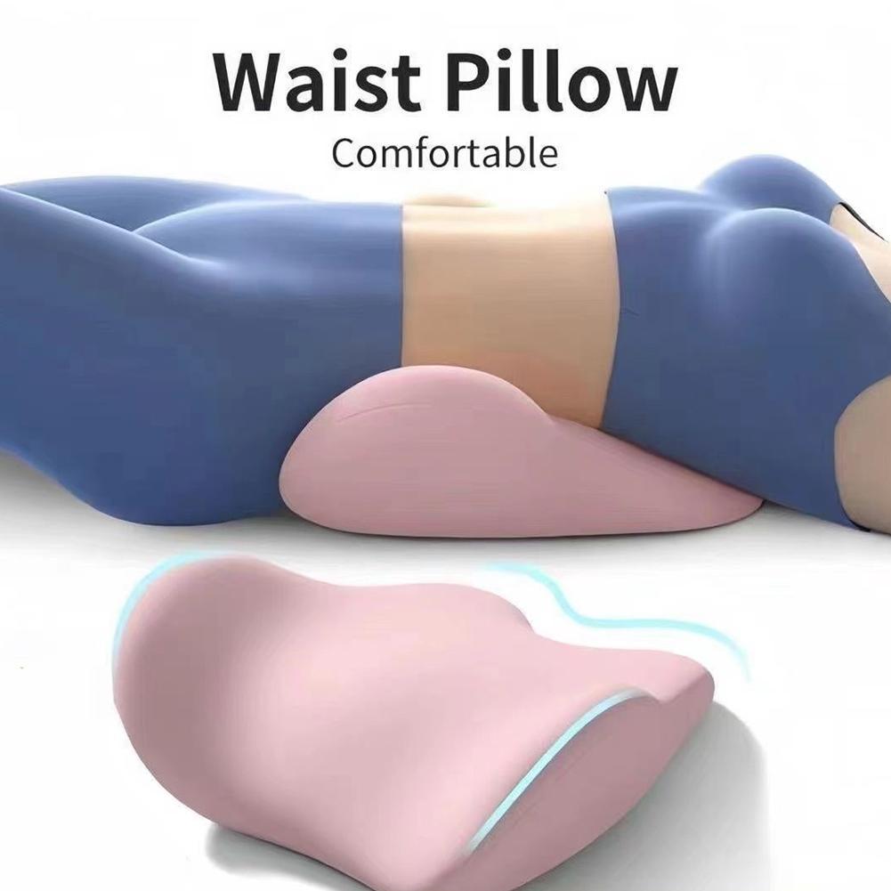 Sleep Lumbar Pillow Ergonomic Special Lumbar Support Cushion Soft Comfortable Memory Cotton Bed Lumbar Protrusion Back Support