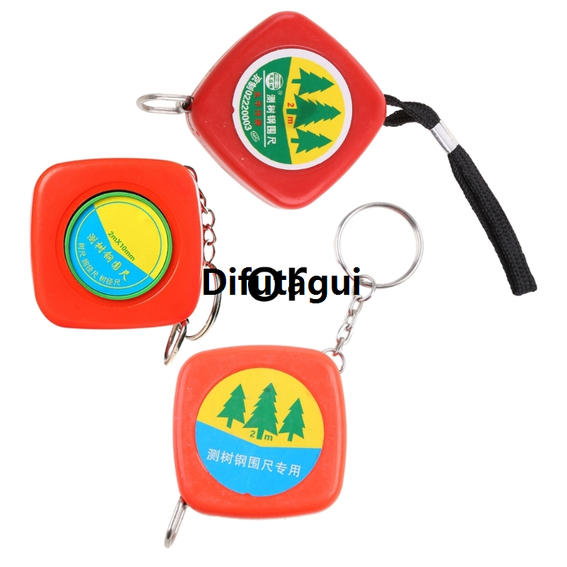 Difutagui Metal Diameter Tape for Logging, Trees, Pipes- Use for Measuring Portable Cylindrical Objects - (Pipe Tape, Tree Tape) Model