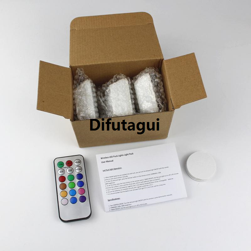 Difutagui Lamp mini cute light RGB] [802e9a44 color light variable dimming Special room light bedroom light remote control night light