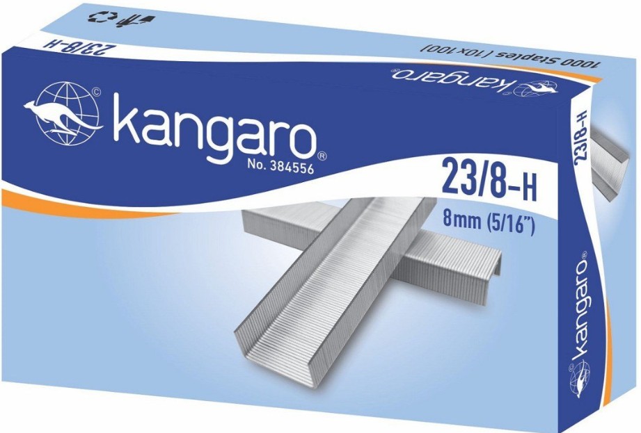 Kangaro 23/8H Staples - 8 mm (5/16″) Heavy Duty Stapling Pins