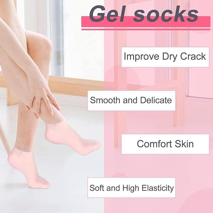 Silicon Socks Heel for Crack - Unisex
