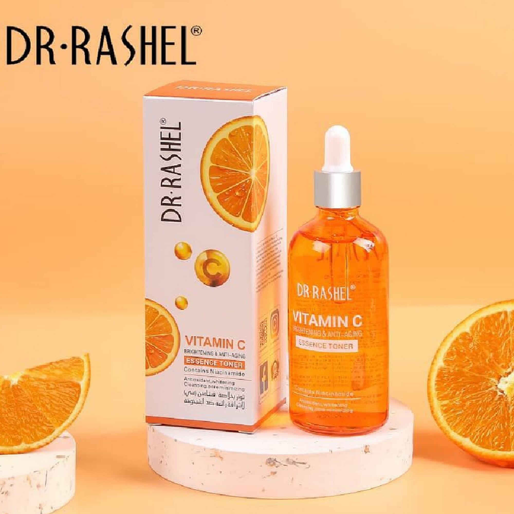 Dr Rashel Face Toner Vitamin C Anti-Aging Essence Makeup 100ml