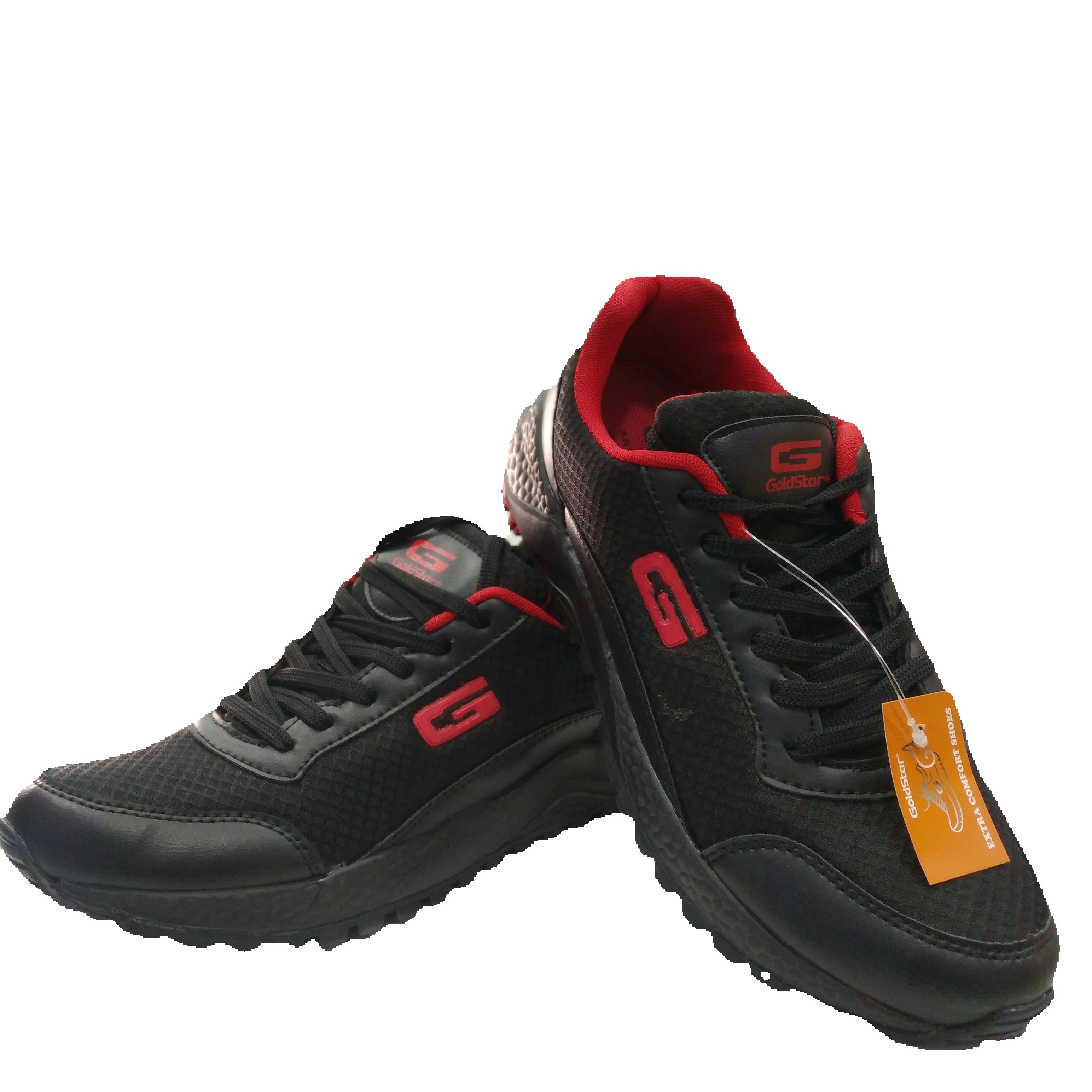 Goldstar G10 404 Gray Red Shoes For Men