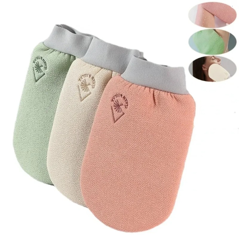 Bathroom Agent: Dead Skin Removal, Towel Massager, Sponge Gloves, SPA Exfoliating Bath Gloves, Body Scrub Gloves, Shower Gel, Rubbing Tools