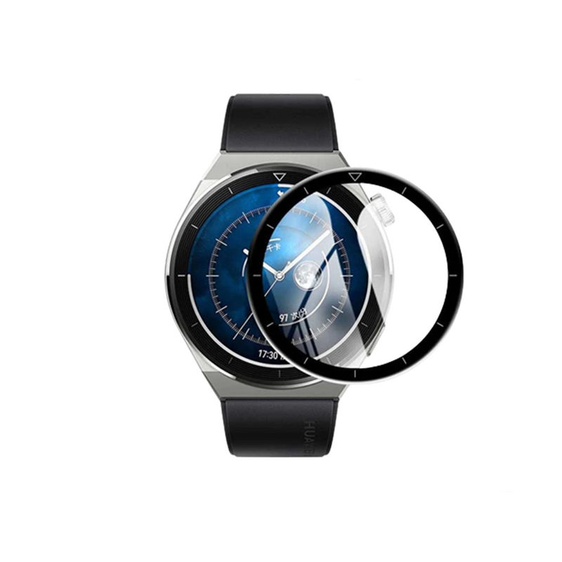 Ceramic Flexible Full Glue Protective Glass For Huawei GT3 Pro (46mm)