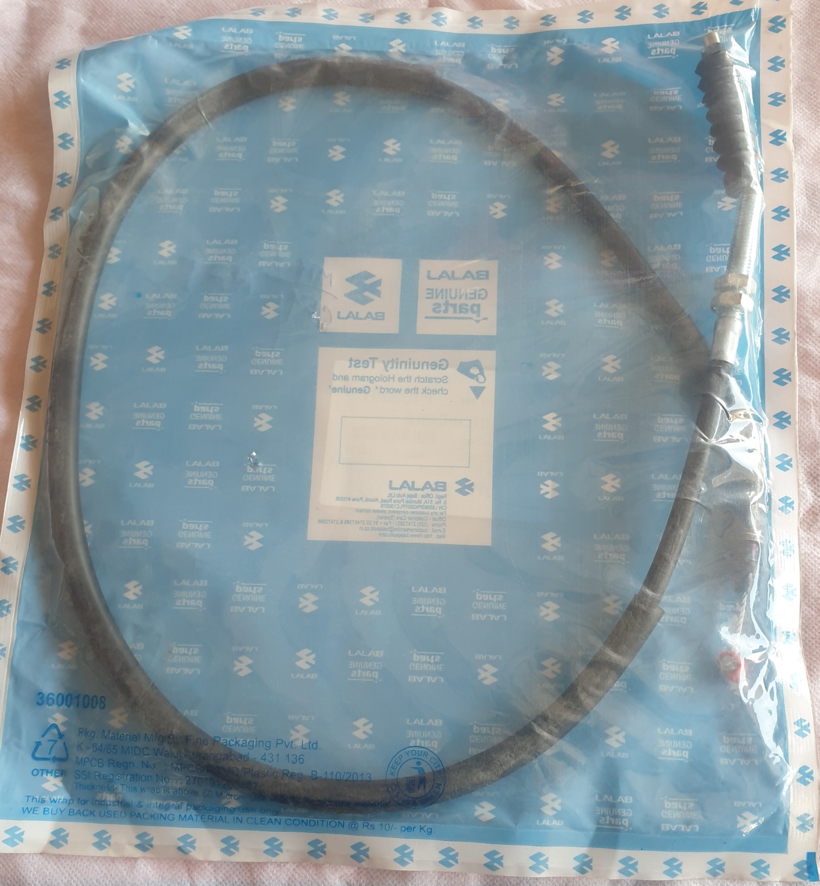 Acc.Cable Assy For Bajaj Ns200
