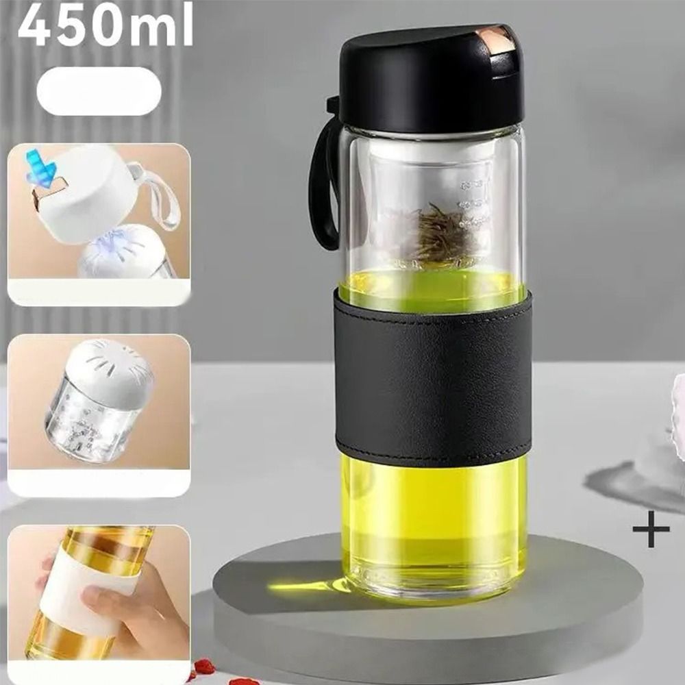 New Portable Magnetic Tea Water Separation Cup Thermal Insulation High Temperature Resistant Magnetic Bomb Tea Cup Water Cup Men Women