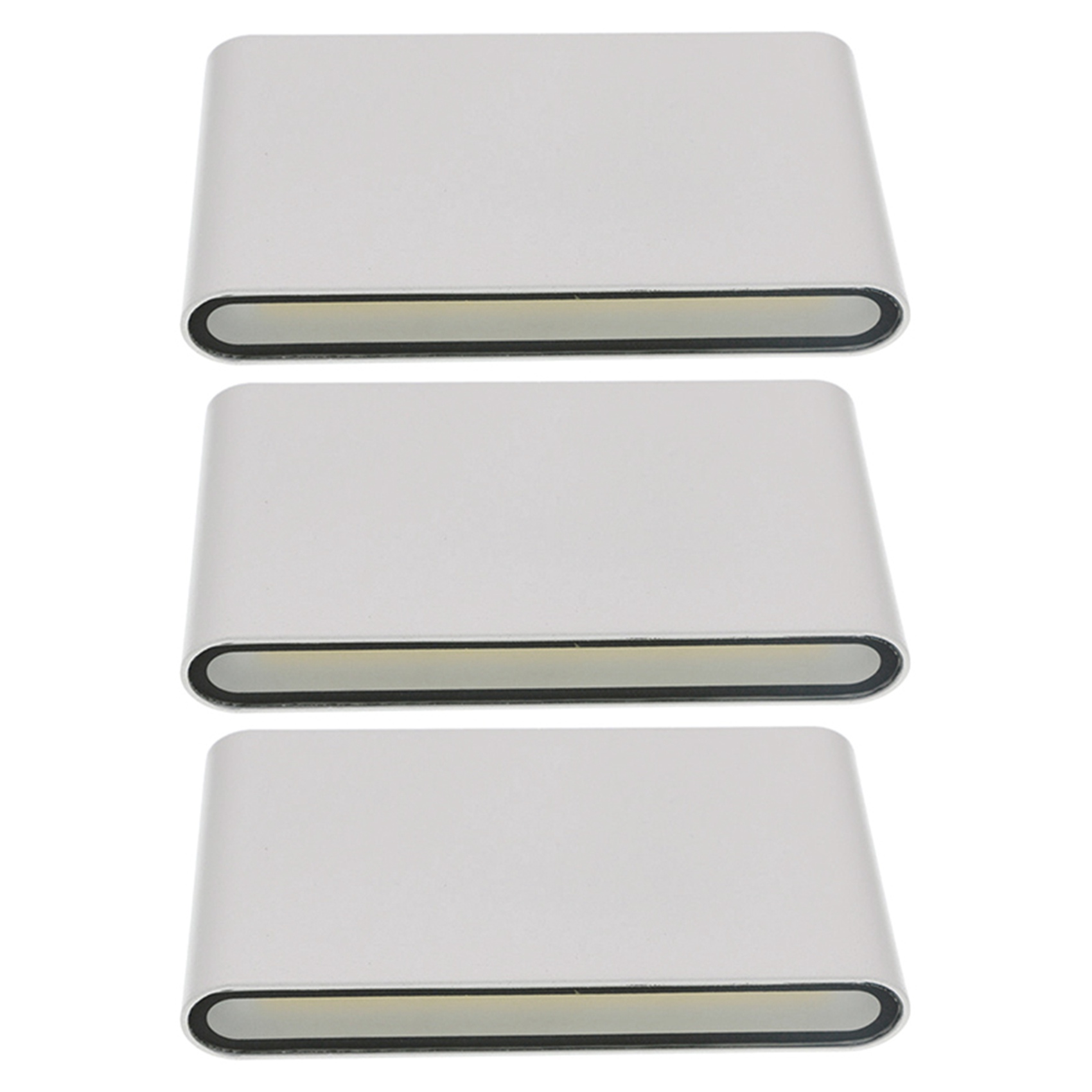 FORIDE 3X Wall Lamp LED Waterproof Outdoor Wall Lamp IP65 Aluminum 12W LED Wall Lamp Interior Decoration